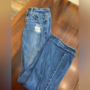 American Eagle jeans, size 6, regular artist style